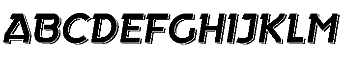 Stockport Italic SS 2 Personal Font UPPERCASE