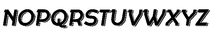 Stockport Italic SS 2 Personal Font UPPERCASE