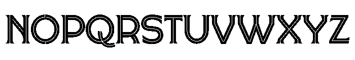 Stockport SS 1 Personal Font UPPERCASE