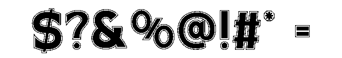 Stockport SS 2 Personal Font OTHER CHARS