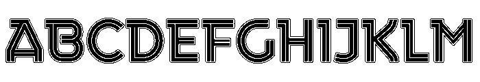 Stockport SS 2 Personal Font UPPERCASE