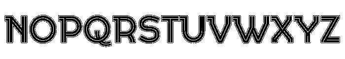 Stockport SS 2 Personal Font UPPERCASE