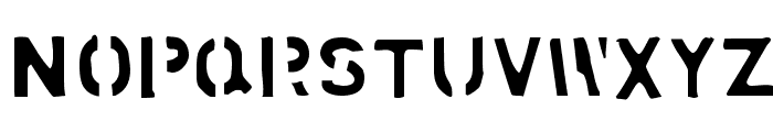 Stockstill Solid Font UPPERCASE