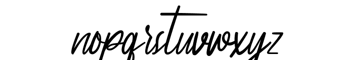 Stockton Demo Font LOWERCASE