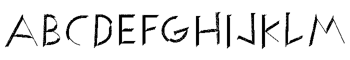 Stoix Engraved Font UPPERCASE
