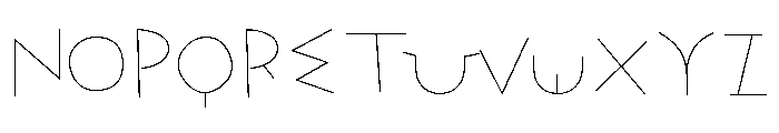 Stoix Light Font LOWERCASE