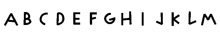 Stoix Mono Heavy Font UPPERCASE