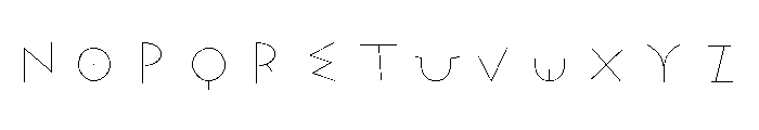 Stoix Mono Light Font LOWERCASE
