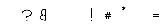 Stoix Mono Font OTHER CHARS