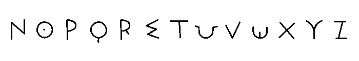 Stoix Mono Font LOWERCASE
