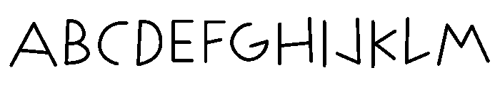 Stoix Font UPPERCASE