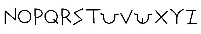 Stoix Font UPPERCASE