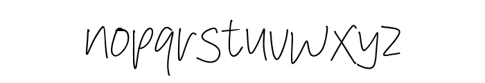 Stoke Note Font LOWERCASE