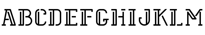 Stoked Font UPPERCASE