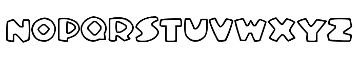 Stompy Font UPPERCASE