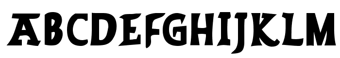 Stoneage Font UPPERCASE