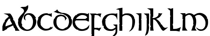 Stonecross Font UPPERCASE