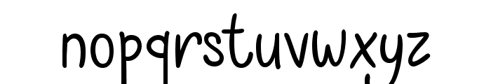Stork Delivery Font LOWERCASE