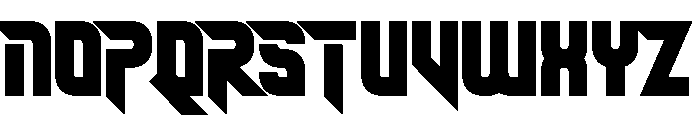Storm Catcher Straight Font UPPERCASE