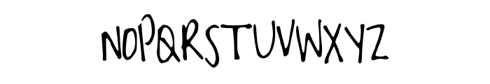 StormysFontNarrow Font UPPERCASE