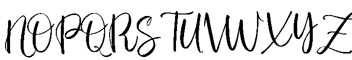 Story of the Blue Cat Font UPPERCASE