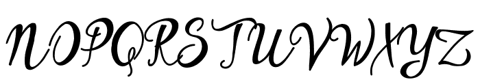 Storyk Demo Font UPPERCASE