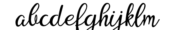 Storyk Demo Font LOWERCASE