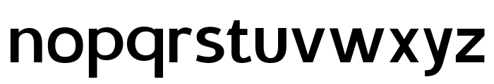 Stovia Personal Use SemiBold Font LOWERCASE