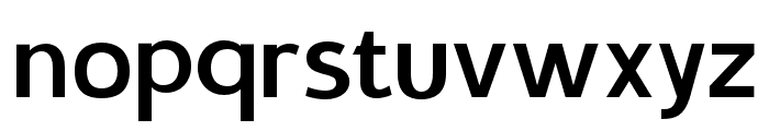 StoviaPersonalUse-SemiBold Font LOWERCASE