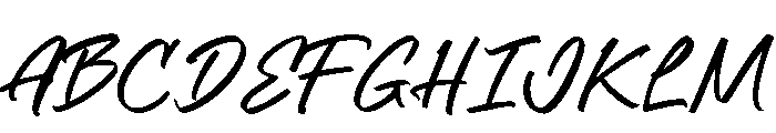 Stowy Font UPPERCASE