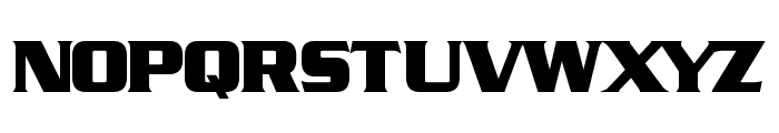 Straczynski Bold Font UPPERCASE