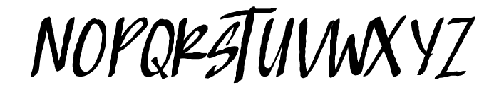 Strafer Demo Font LOWERCASE