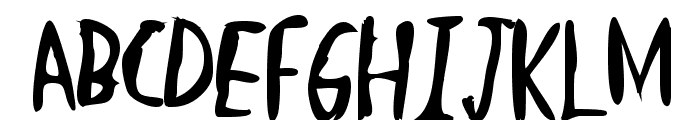 StraightHand Font LOWERCASE