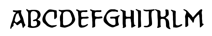 StraightToHell BB Font UPPERCASE