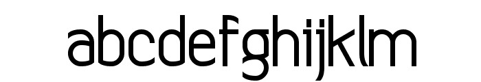 Straightforward Regular Font LOWERCASE