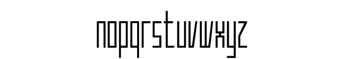 Strak Demo Font LOWERCASE