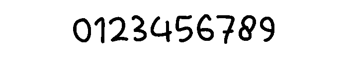 Strange Apple Font OTHER CHARS