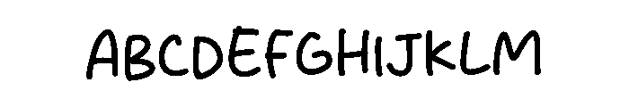 Strange Apple Font UPPERCASE