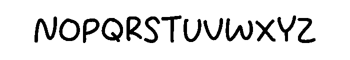 Strange Apple Font UPPERCASE