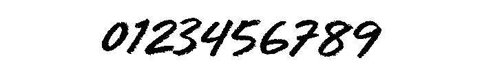 Strange Daze Font OTHER CHARS