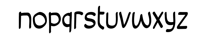 Strange People Font LOWERCASE