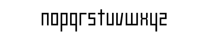 Stratenarow Font LOWERCASE