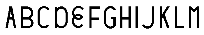 Stratford Sans Font UPPERCASE