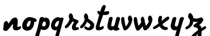 Strato-Medium Font LOWERCASE