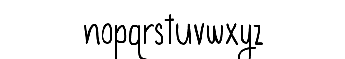 StrawberryAvalanche-Regular Font LOWERCASE