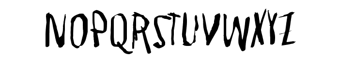 Strawolverine Font LOWERCASE