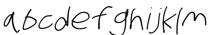 Stray Cat Extended Oblique Font LOWERCASE