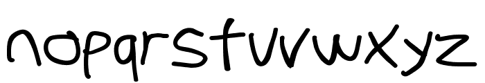 Stray Cat ExtraBold Extended Font LOWERCASE