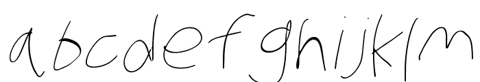 Stray Cat ExtraLight Extended Oblique Font LOWERCASE