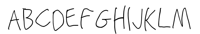 Stray Cat Light Condensed Font UPPERCASE